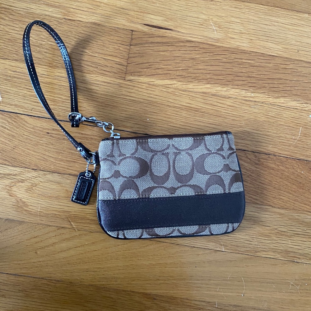 Coach wristlet